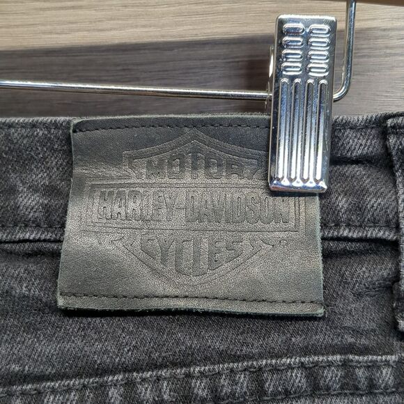 Harley Davidson Classic Motorcycle Jeans Women's Size 10 - Picture 10 of 12